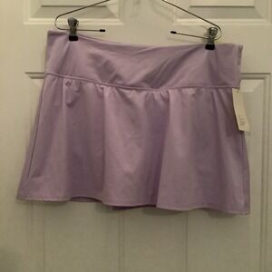 Women's All In Motion Lavender Purple Tennis Golf Pickleball Skirt Skort XXL